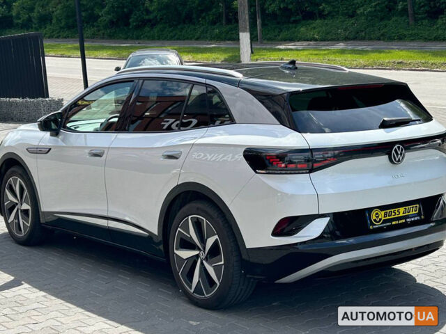Белый Фольксваген ID.4, объемом двигателя 84 л и пробегом 4 тыс. км за 28800 $, фото 3 на Automoto.ua