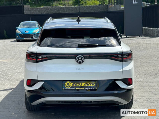 Белый Фольксваген ID.4, объемом двигателя 84 л и пробегом 4 тыс. км за 28800 $, фото 4 на Automoto.ua