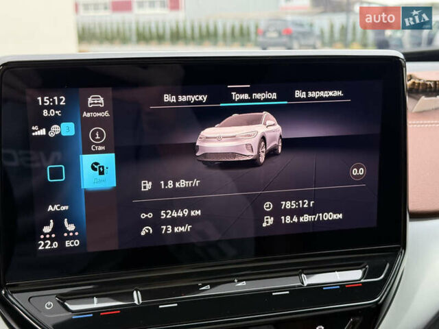 Белый Фольксваген ID.4, объемом двигателя 0 л и пробегом 61 тыс. км за 20900 $, фото 49 на Automoto.ua