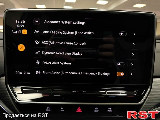 Білий Фольксваген ID.4, об'ємом двигуна 0.15 л та пробігом 21 тис. км за 25300 $, фото 13 на Automoto.ua
