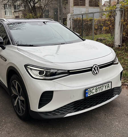 Белый Фольксваген ID.4, объемом двигателя 0 л и пробегом 22 тыс. км за 26000 $, фото 1 на Automoto.ua