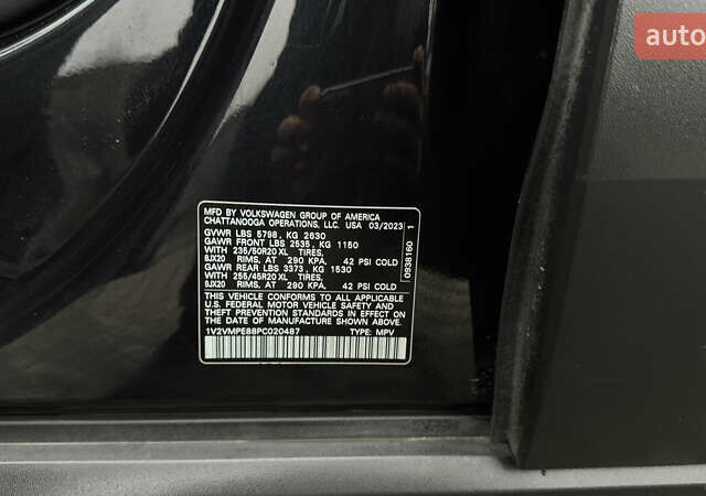 Черный Фольксваген ID.4, объемом двигателя 0 л и пробегом 233 тыс. км за 20200 $, фото 48 на Automoto.ua