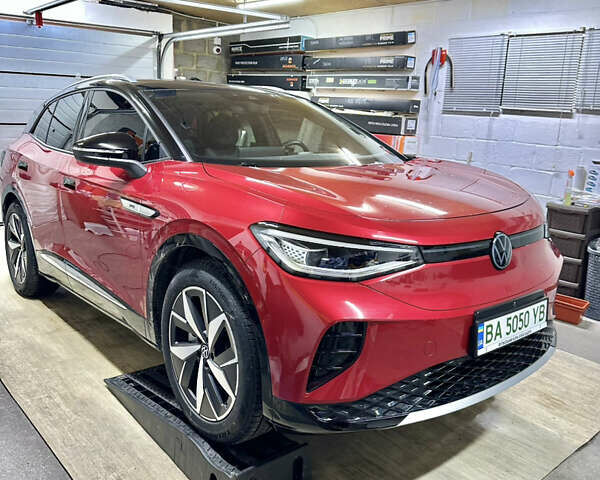 Красный Фольксваген ID.4, объемом двигателя 0 л и пробегом 25 тыс. км за 23500 $, фото 10 на Automoto.ua