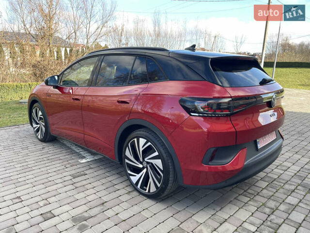 Красный Фольксваген ID.4, объемом двигателя 0 л и пробегом 2 тыс. км за 33607 $, фото 6 на Automoto.ua