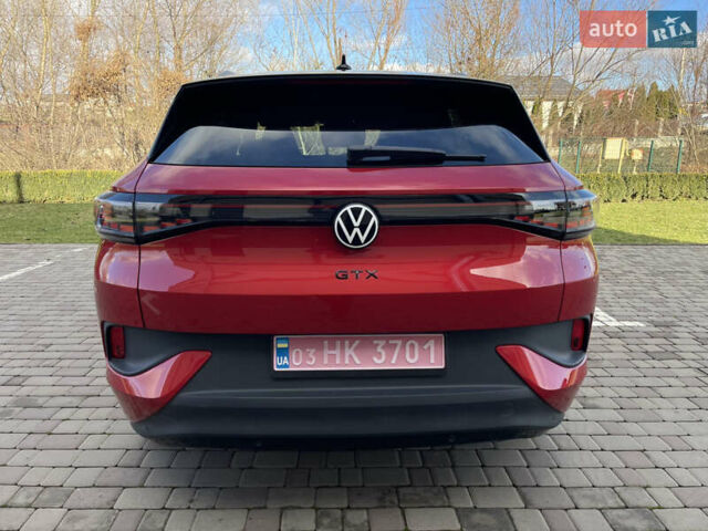 Красный Фольксваген ID.4, объемом двигателя 0 л и пробегом 2 тыс. км за 33607 $, фото 5 на Automoto.ua