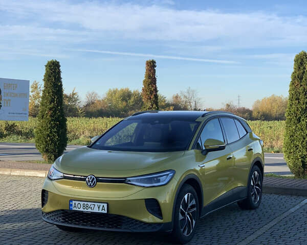 Желтый Фольксваген ID.4, объемом двигателя 0 л и пробегом 63 тыс. км за 32000 $, фото 10 на Automoto.ua