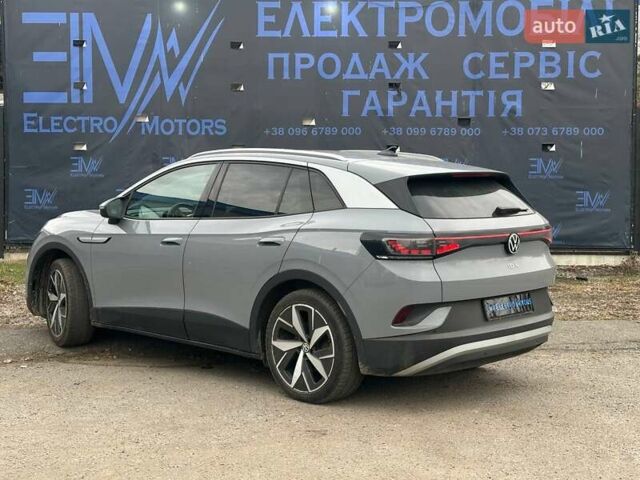 Серый Фольксваген ID.4, объемом двигателя 0 л и пробегом 46 тыс. км за 21499 $, фото 3 на Automoto.ua
