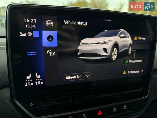 Серый Фольксваген ID.4, объемом двигателя 0 л и пробегом 88 тыс. км за 24300 $, фото 16 на Automoto.ua