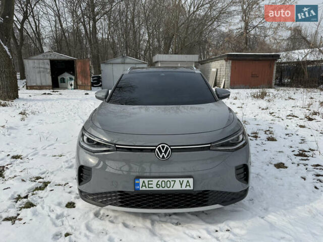 Серый Фольксваген ID.4, объемом двигателя 0 л и пробегом 4 тыс. км за 26500 $, фото 3 на Automoto.ua