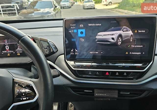 Серый Фольксваген ID.4, объемом двигателя 0 л и пробегом 20 тыс. км за 27500 $, фото 10 на Automoto.ua