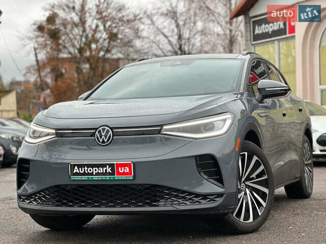 Серый Фольксваген ID.4, объемом двигателя 0 л и пробегом 3 тыс. км за 29990 $, фото 2 на Automoto.ua