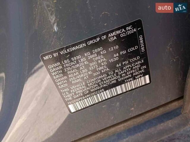 Сірий Фольксваген ID.4, об'ємом двигуна 0 л та пробігом 32 тис. км за 27200 $, фото 10 на Automoto.ua