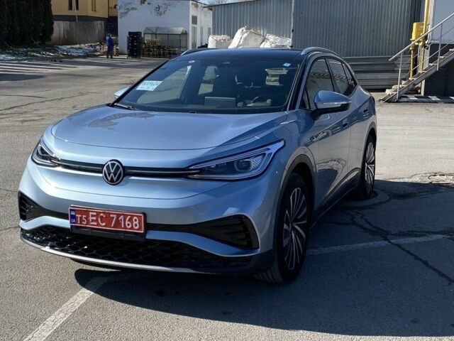 Синий Фольксваген ID.4, объемом двигателя 0 л и пробегом 1 тыс. км за 37800 $, фото 1 на Automoto.ua