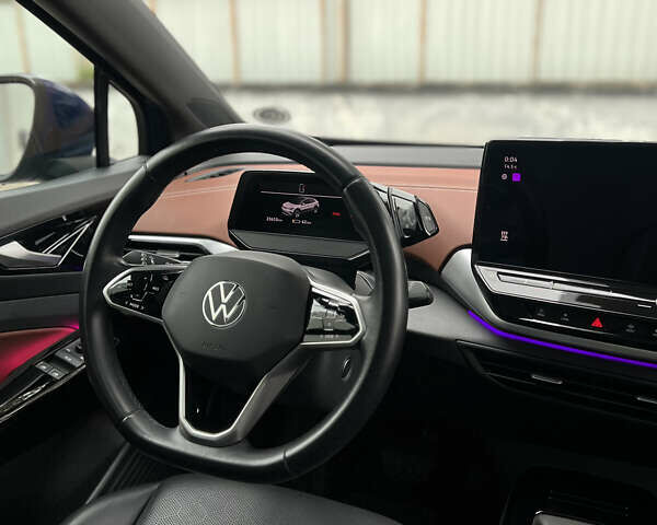 Синий Фольксваген ID.4, объемом двигателя 0 л и пробегом 37 тыс. км за 24000 $, фото 23 на Automoto.ua