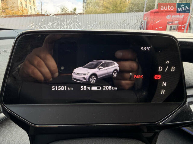 Синий Фольксваген ID.4, объемом двигателя 0 л и пробегом 51 тыс. км за 27000 $, фото 6 на Automoto.ua