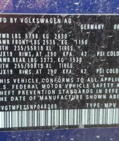 Синій Фольксваген ID.4, об'ємом двигуна 0 л та пробігом 41 тис. км за 28300 $, фото 41 на Automoto.ua