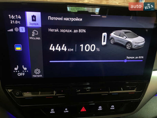 Синий Фольксваген ID.4, объемом двигателя 0 л и пробегом 40 тыс. км за 25000 $, фото 29 на Automoto.ua