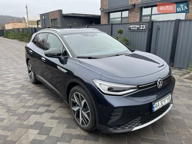 Синий Фольксваген ID.4, объемом двигателя 0 л и пробегом 46 тыс. км за 25800 $, фото 1 на Automoto.ua