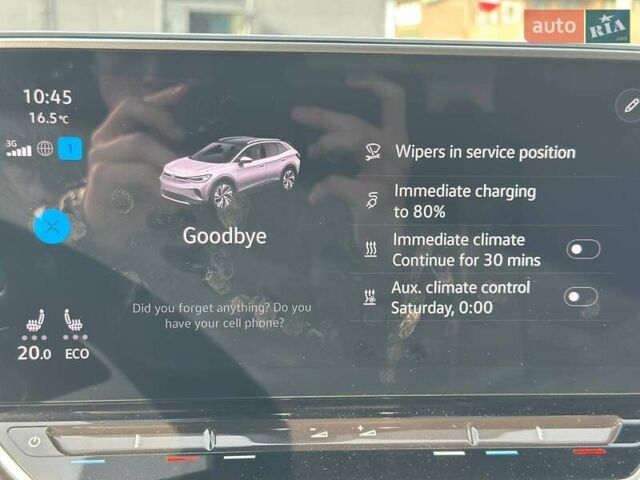 Синий Фольксваген ID.4, объемом двигателя 0 л и пробегом 30 тыс. км за 26500 $, фото 13 на Automoto.ua