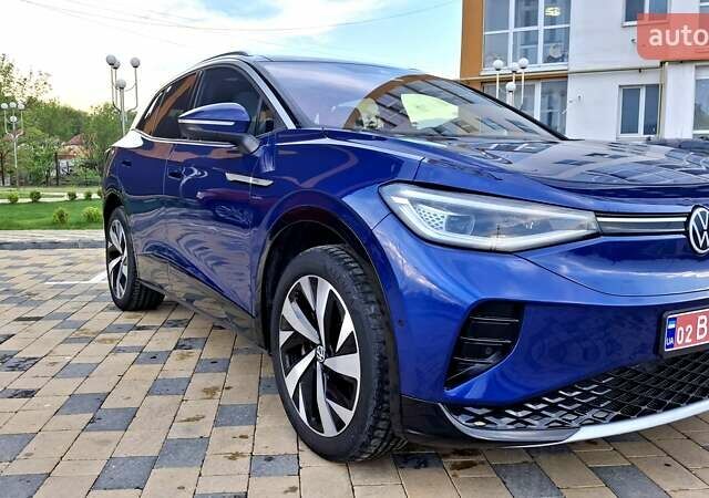 Синий Фольксваген ID.4, объемом двигателя 0 л и пробегом 65 тыс. км за 22500 $, фото 1 на Automoto.ua