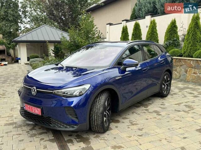 Синий Фольксваген ID.4, объемом двигателя 0 л и пробегом 69 тыс. км за 23999 $, фото 1 на Automoto.ua