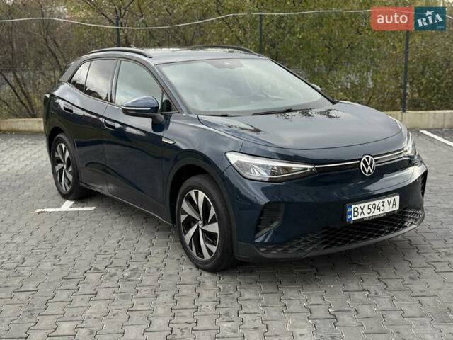 Синий Фольксваген ID.4, объемом двигателя 0 л и пробегом 5 тыс. км за 22499 $, фото 25 на Automoto.ua