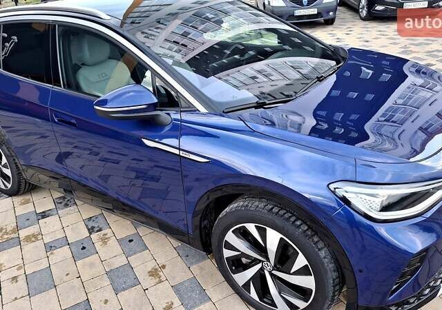Синий Фольксваген ID.4, объемом двигателя 0 л и пробегом 65 тыс. км за 22500 $, фото 3 на Automoto.ua