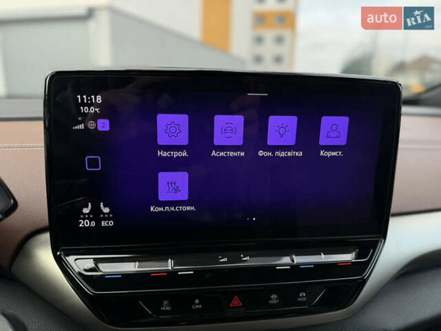 Синий Фольксваген ID.4, объемом двигателя 0 л и пробегом 5 тыс. км за 22499 $, фото 80 на Automoto.ua