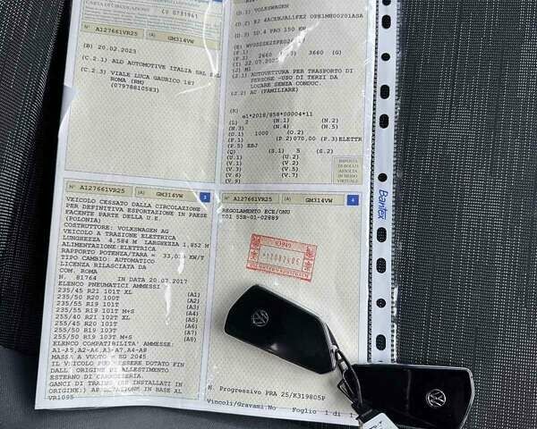 Синий Фольксваген ID.4, объемом двигателя 0 л и пробегом 69 тыс. км за 24200 $, фото 10 на Automoto.ua