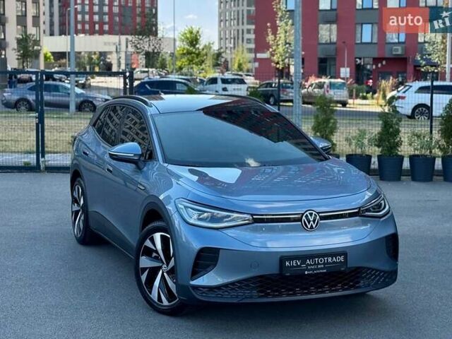 Синий Фольксваген ID.4, объемом двигателя 0 л и пробегом 15 тыс. км за 28900 $, фото 1 на Automoto.ua