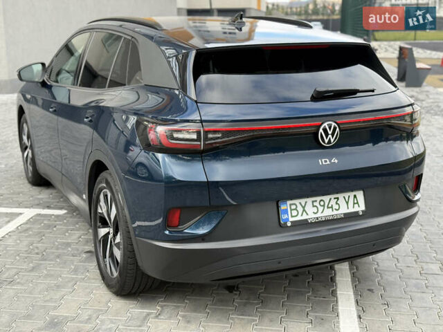 Синий Фольксваген ID.4, объемом двигателя 0 л и пробегом 5 тыс. км за 22499 $, фото 19 на Automoto.ua