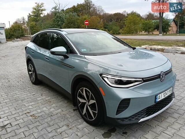 Синий Фольксваген ID.4, объемом двигателя 0 л и пробегом 3 тыс. км за 29999 $, фото 1 на Automoto.ua