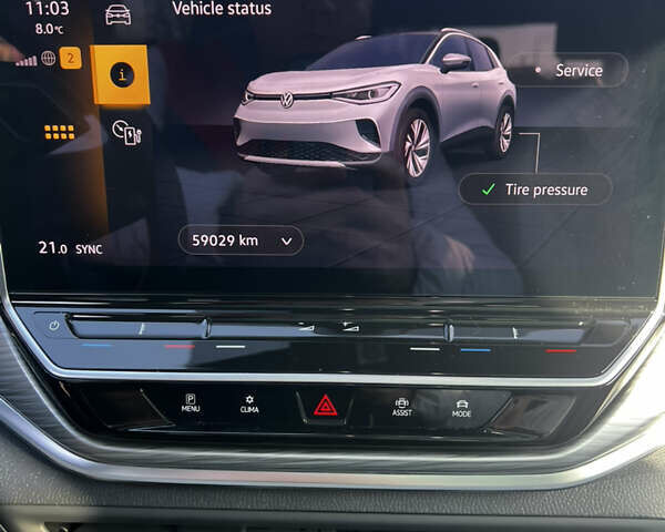 Белый Фольксваген ID.4 Crozz, объемом двигателя 0 л и пробегом 59 тыс. км за 22600 $, фото 20 на Automoto.ua