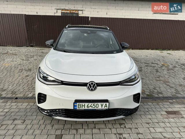 Белый Фольксваген ID.4 Crozz, объемом двигателя 0 л и пробегом 1 тыс. км за 29500 $, фото 1 на Automoto.ua