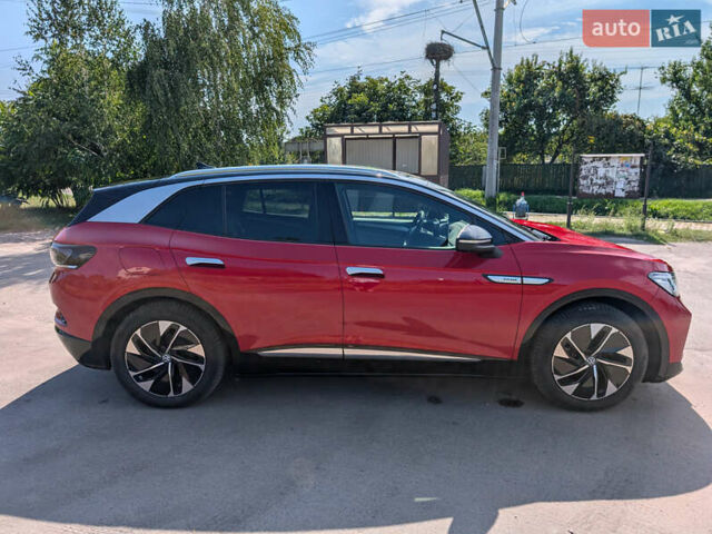 Красный Фольксваген ID.4 Crozz, объемом двигателя 0 л и пробегом 48 тыс. км за 25600 $, фото 10 на Automoto.ua