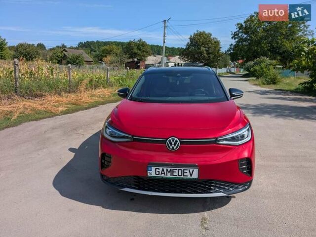 Красный Фольксваген ID.4 Crozz, объемом двигателя 0 л и пробегом 48 тыс. км за 25600 $, фото 3 на Automoto.ua