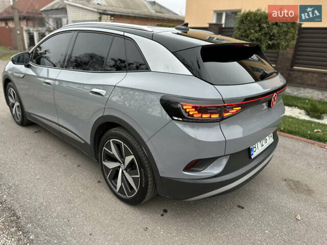 Серый Фольксваген ID.4 Crozz, объемом двигателя 0 л и пробегом 72 тыс. км за 23500 $, фото 5 на Automoto.ua