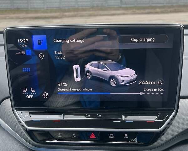 Серый Фольксваген ID.4 Crozz, объемом двигателя 0 л и пробегом 10 тыс. км за 28500 $, фото 26 на Automoto.ua