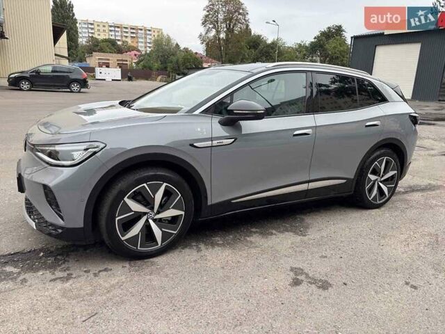 Сірий Фольксваген ID.4 Crozz, об'ємом двигуна 0 л та пробігом 1 тис. км за 28490 $, фото 1 на Automoto.ua