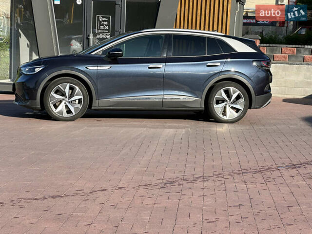 Синий Фольксваген ID.4 Crozz, объемом двигателя 0 л и пробегом 35 тыс. км за 25999 $, фото 3 на Automoto.ua