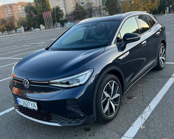 Синий Фольксваген ID.4 Crozz, объемом двигателя 0 л и пробегом 1 тыс. км за 31500 $, фото 1 на Automoto.ua