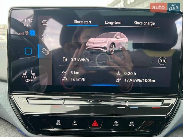 Серый Фольксваген ID.4 X, объемом двигателя 0 л и пробегом 60 тыс. км за 22990 $, фото 28 на Automoto.ua