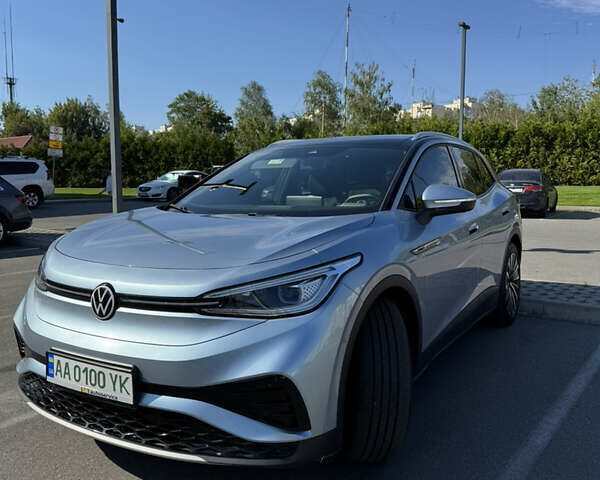 Синий Фольксваген ID.4 X, объемом двигателя 0 л и пробегом 54 тыс. км за 24500 $, фото 1 на Automoto.ua