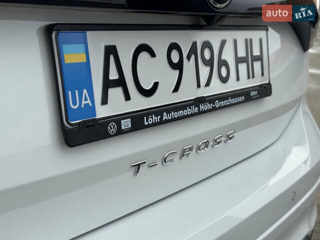 Білий Фольксваген T-Cross, об'ємом двигуна 1.5 л та пробігом 25 тис. км за 29499 $, фото 24 на Automoto.ua