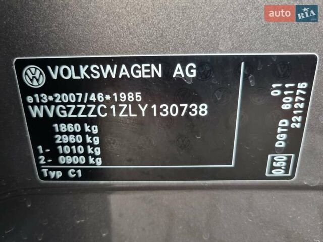Серый Фольксваген T-Cross, объемом двигателя 1.6 л и пробегом 115 тыс. км за 23499 $, фото 95 на Automoto.ua