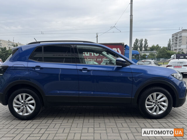 Синий Фольксваген T-Cross, объемом двигателя 1 л и пробегом 35 тыс. км за 19700 $, фото 25 на Automoto.ua