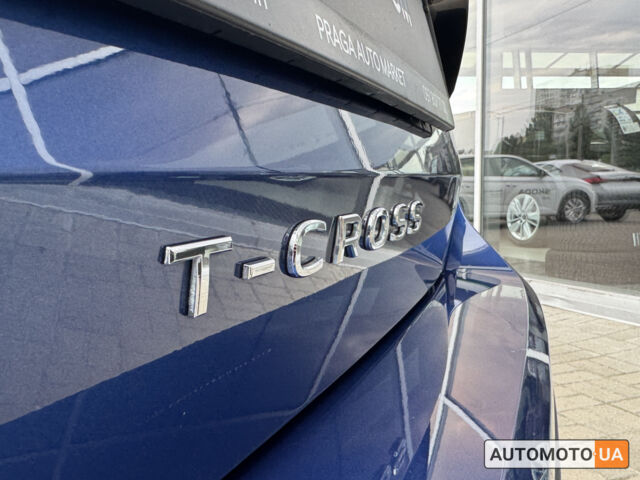 Синий Фольксваген T-Cross, объемом двигателя 1 л и пробегом 35 тыс. км за 19700 $, фото 20 на Automoto.ua