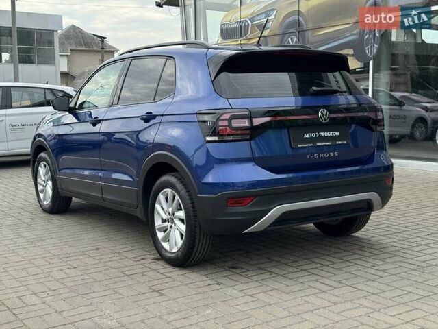 Синий Фольксваген T-Cross, объемом двигателя 1 л и пробегом 35 тыс. км за 19300 $, фото 5 на Automoto.ua
