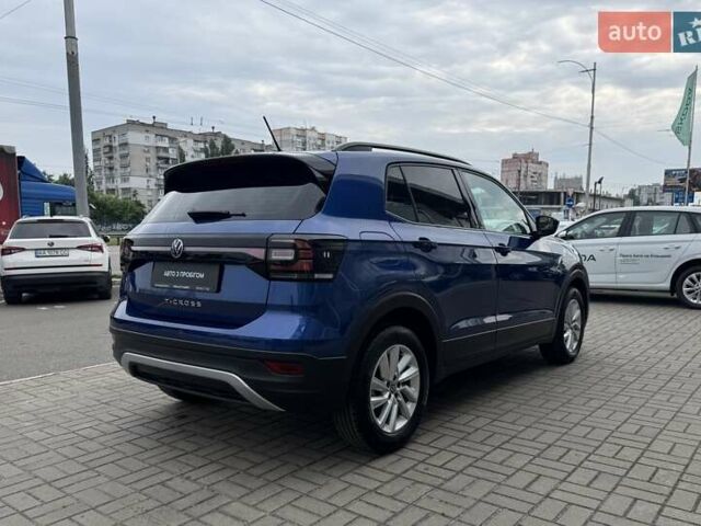 Синий Фольксваген T-Cross, объемом двигателя 1 л и пробегом 35 тыс. км за 19300 $, фото 8 на Automoto.ua