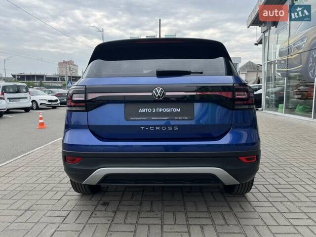 Синий Фольксваген T-Cross, объемом двигателя 1 л и пробегом 35 тыс. км за 19300 $, фото 7 на Automoto.ua
